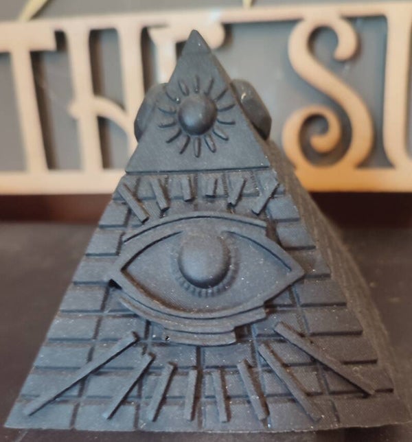 Black Tourmaline Egyptian Style Pyramids