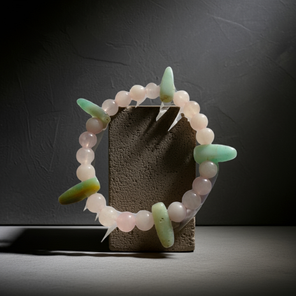 Rose Quartz & Amazonite Bracelet