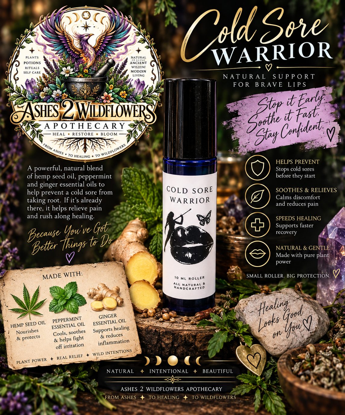 Cold Sore Warrior