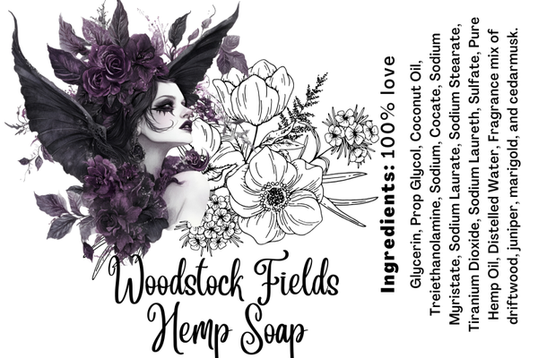 Woodstock Fields Hemp Soap