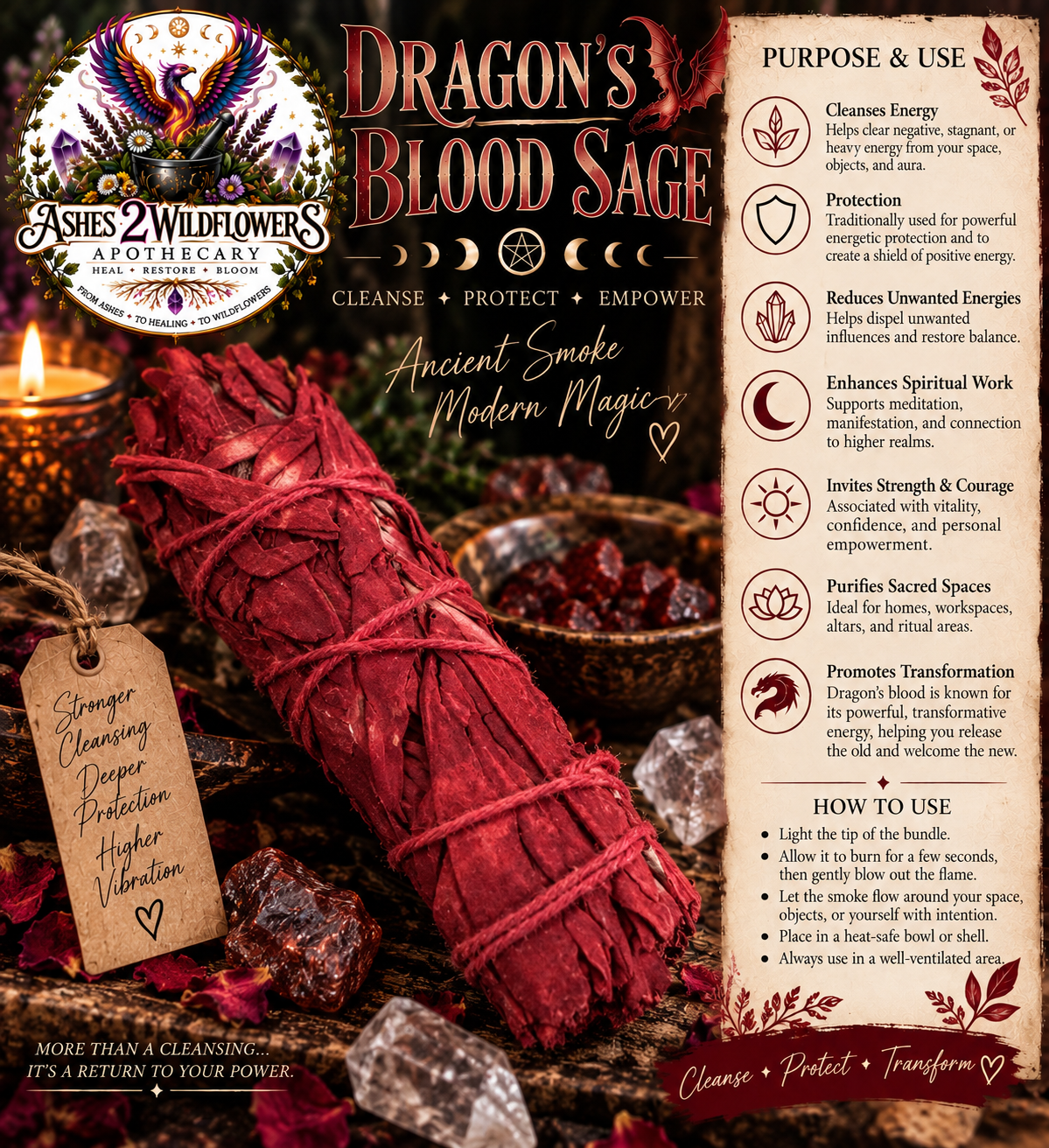 Dragons Blood Sage