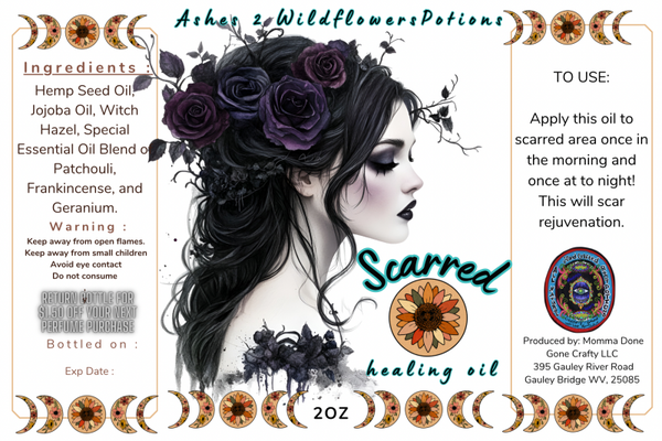 Scarred Healing Oil