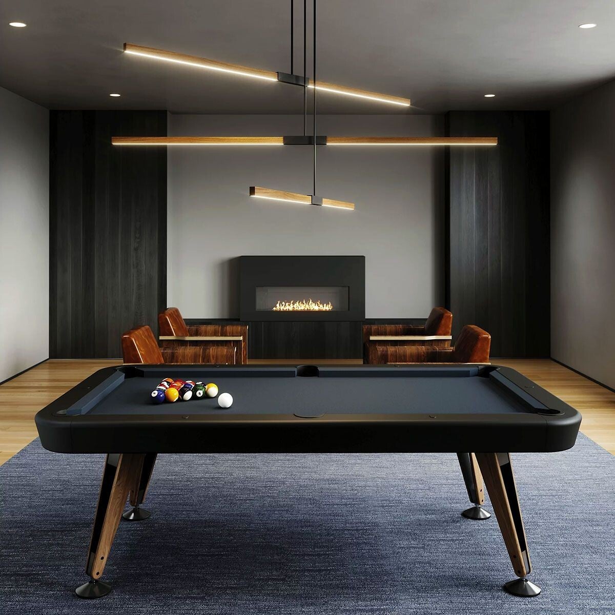 Billard convertible en table à manger