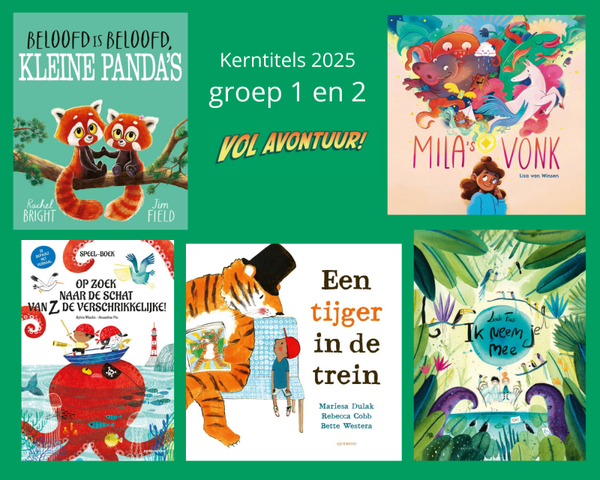 Kinderboekenweek 2025 Boekenpakket groep 1 en 2