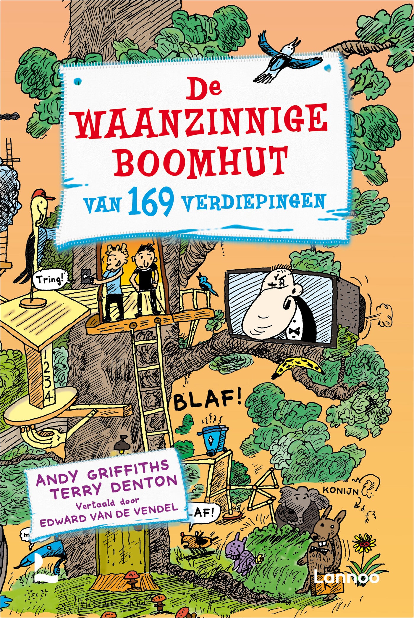 De waanzinnige boomhut van 169 verdiepingen