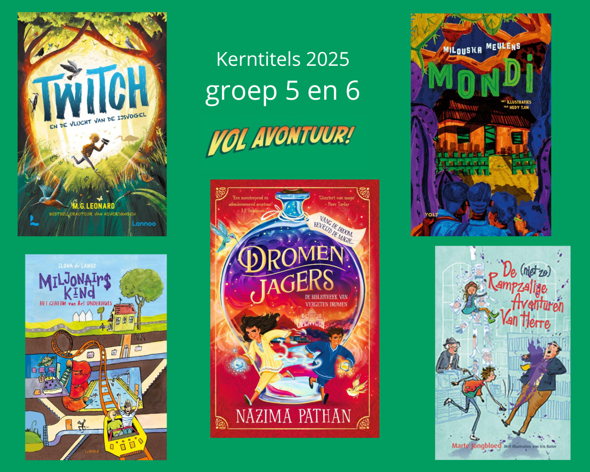 Kinderboekenweek 2025 Boekenpakket groep 5 en 69789025878023