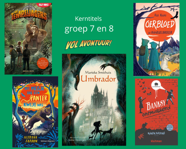 Kinderboekenweek 2025 Boekenpakket groep 7 en 8