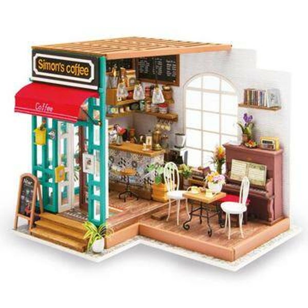 Knutsel miniatuur: Simons Café