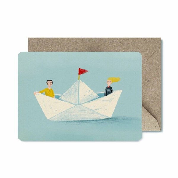Illuster. Kaart Sail with me