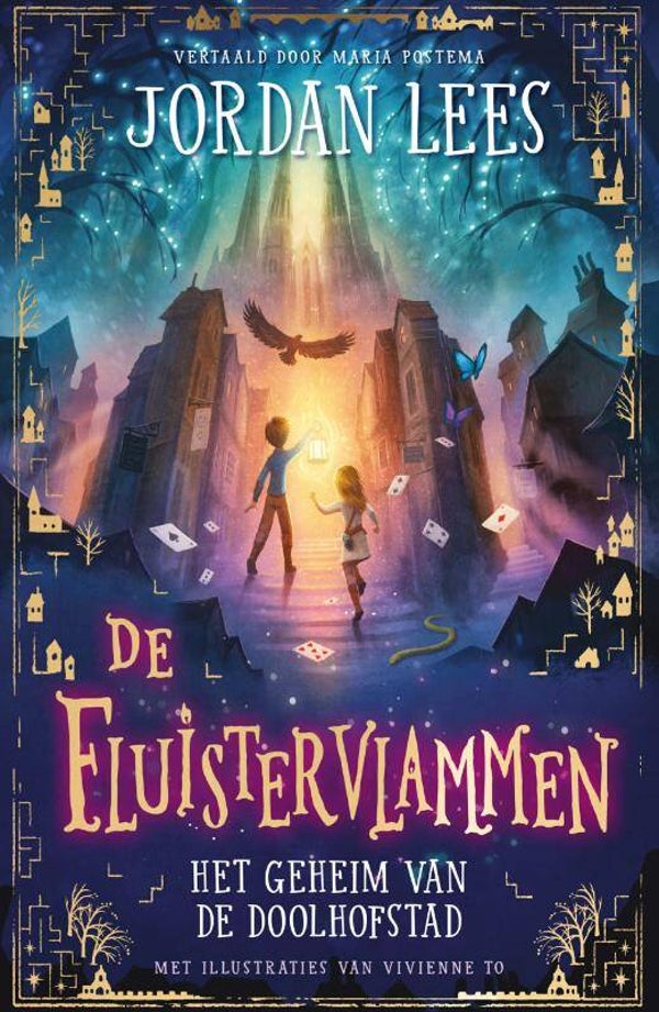 Fluistervlammen. Het geheim van de doolfhofstad. Dl 1.