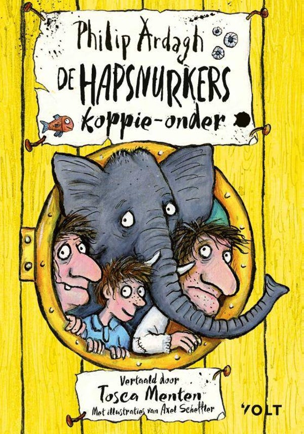 De hapsnurkers. Koppie-onder.