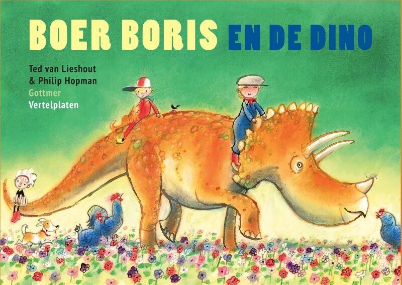 Vertelplaten Boer Boris en de dino