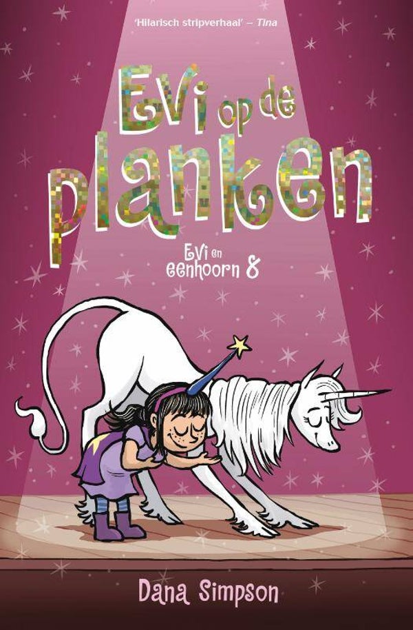 Evi en Eenhoorn. Dl 8 Evi op de planken