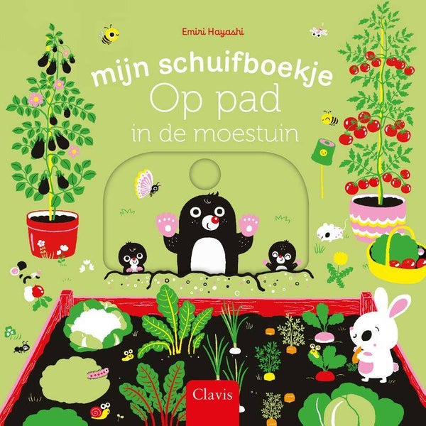 Mijn Schuifboekje. Op pad in de moestuin.