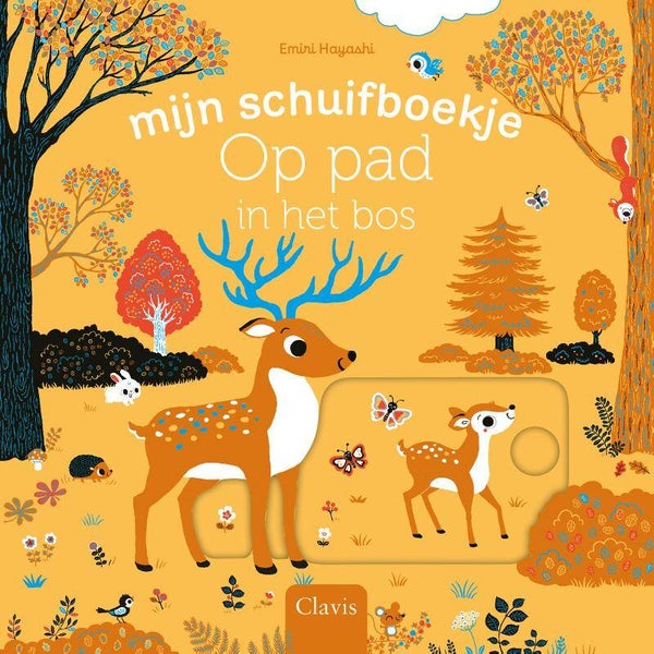 Mijn schuifboekje. Op pad in het bos.