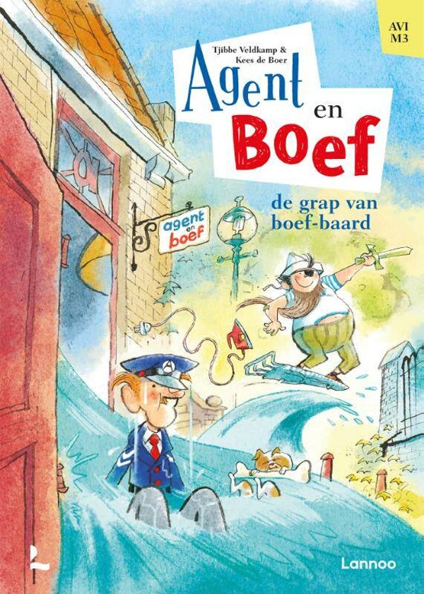 Agent en boef. De grap van boef-baard