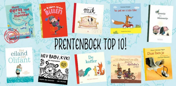 Alle Prentenboeken uit de top 10 van 2022