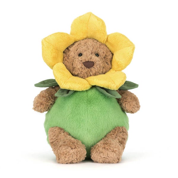 Jellycat. Bartholomew Bear Daffodil Outfit
