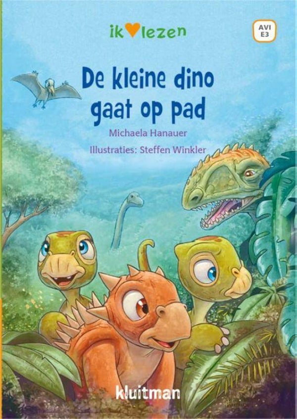 De kleine dino gaat op pad