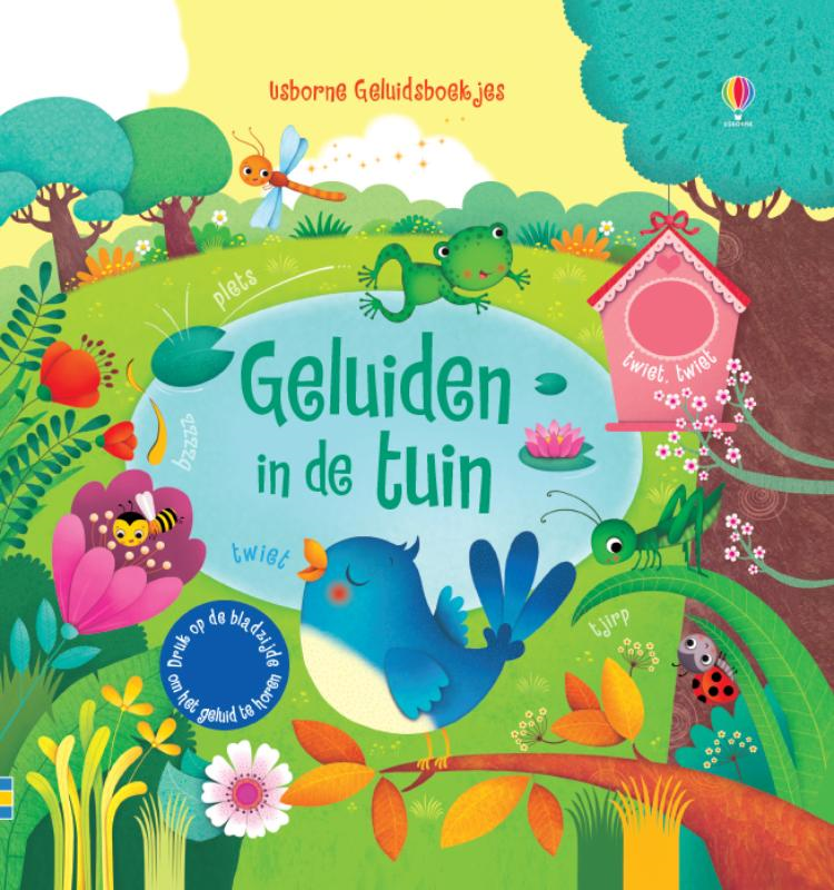 Geluidenboek. Geluiden in de tuin