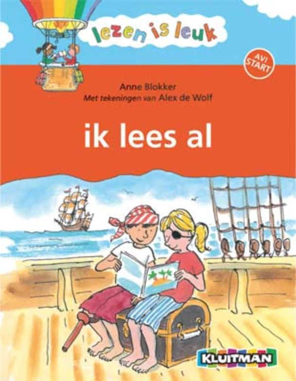 Lezen is leuk. Ik lees al. AVI start