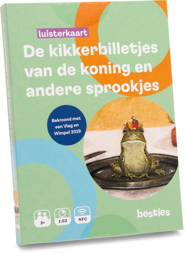 Besties Luisterkaart. De kikkerbilletjes van de koning en andere sprookjes