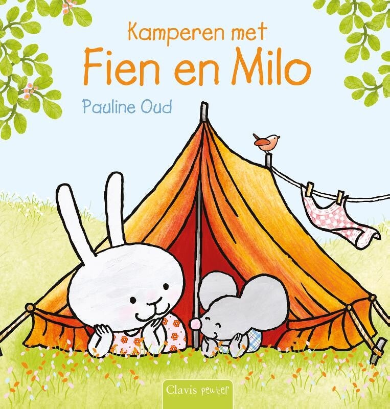 Kamperen met Fien en Milo.