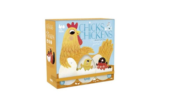 Londji. Chicks & Chickens Memory game