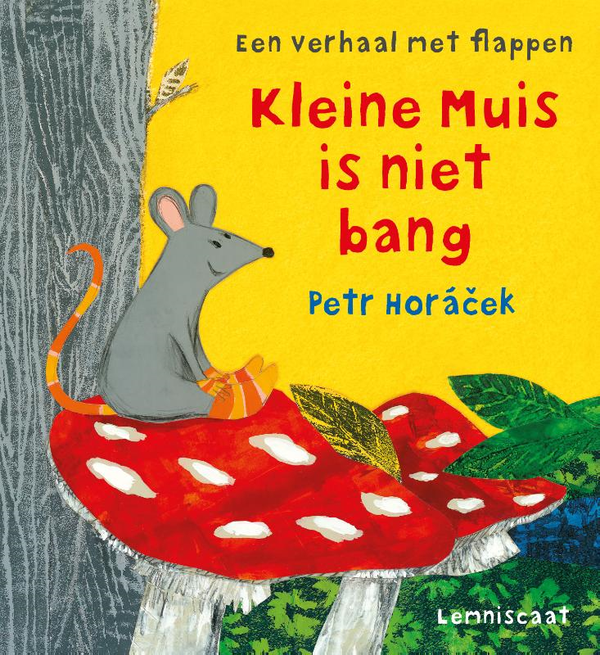 Kleine muis is niet bang.