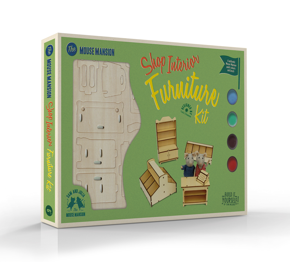 Het muizenhuis. Meubelkit - winkel