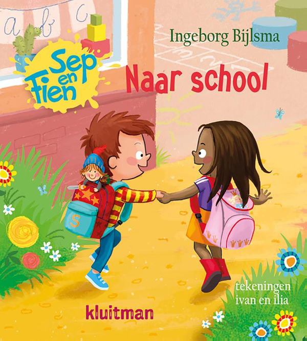 Sep en Fies naar school