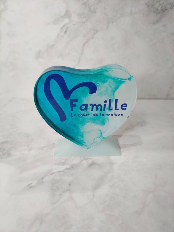 Coeur sur socle