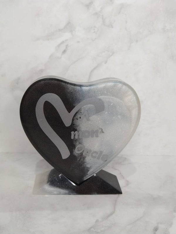 Coeur sur socle