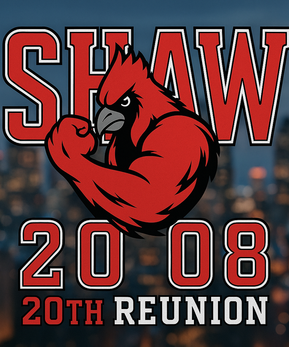 Class Reunion Shaw high School Alumni Class of 2008
