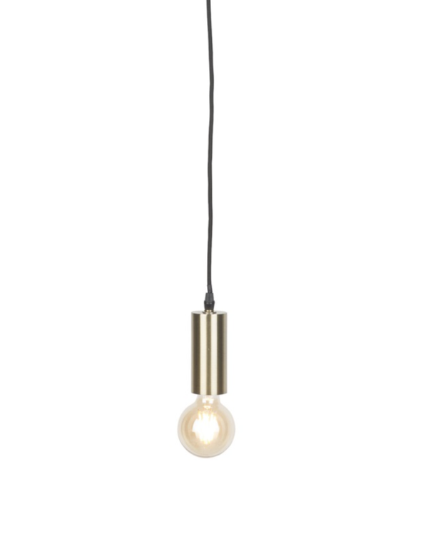 Hanging lamp iron Cannes gold, S