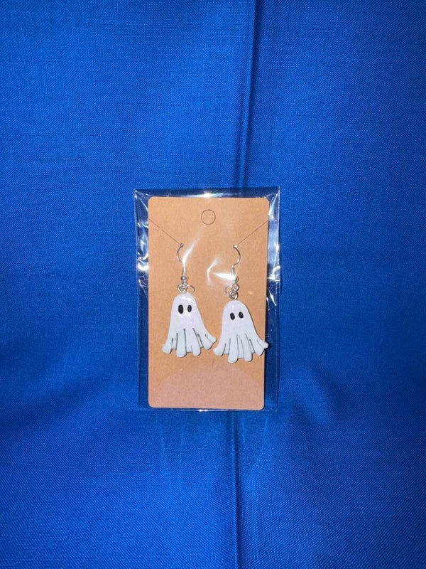 Simple Ghost Earrings