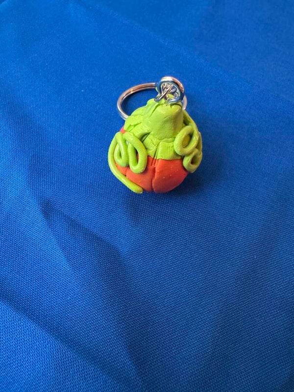 Pumpkin Keychain