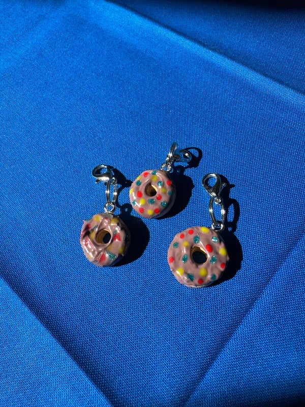 Chocolate Donut Charm