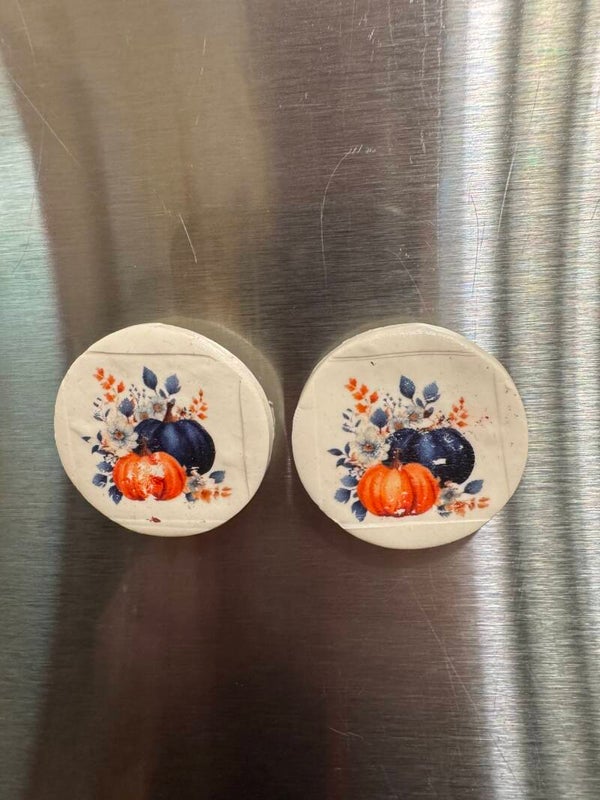 Pumpkin Themed Magnet