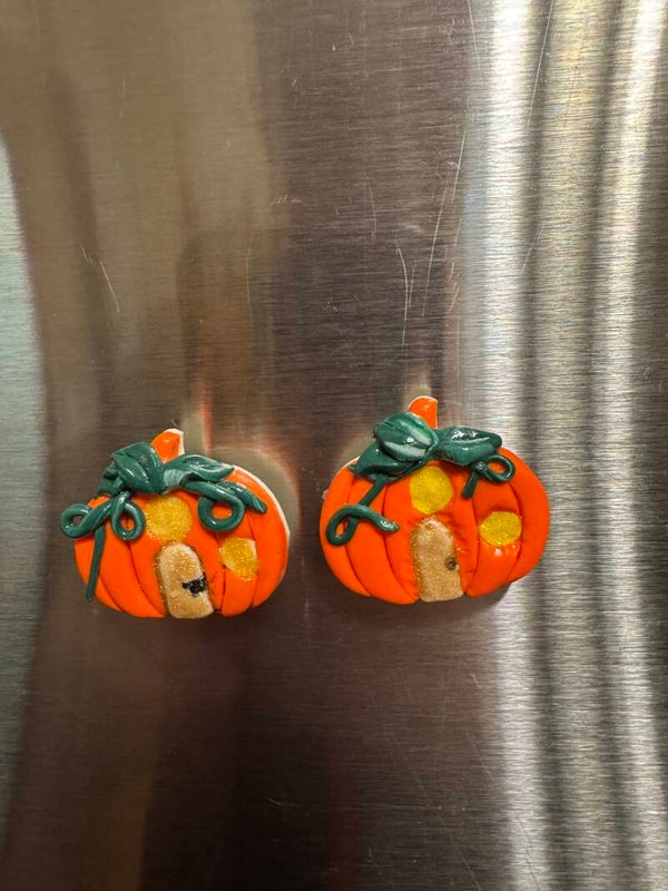 Decorative Pumpkin Magnet