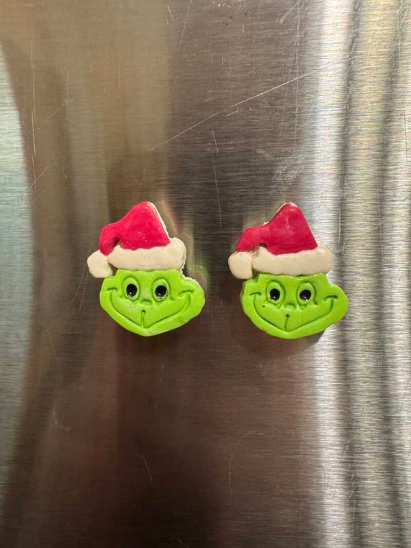Christmas Grinch Magnet