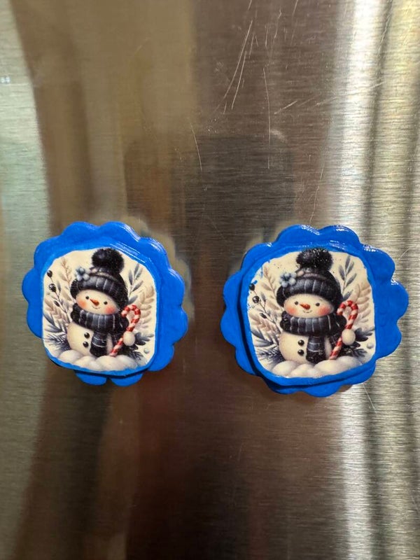 Snowman Magnet