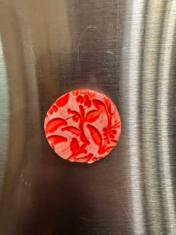 Red Decorative Magnet