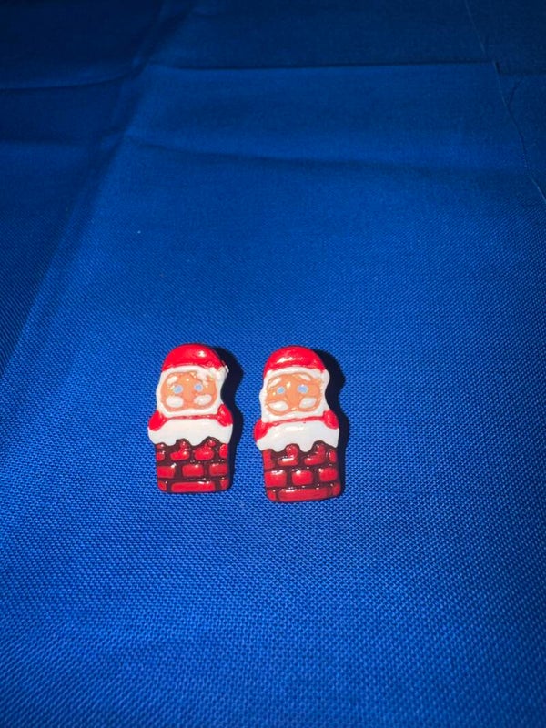 Santa Stud Earrings