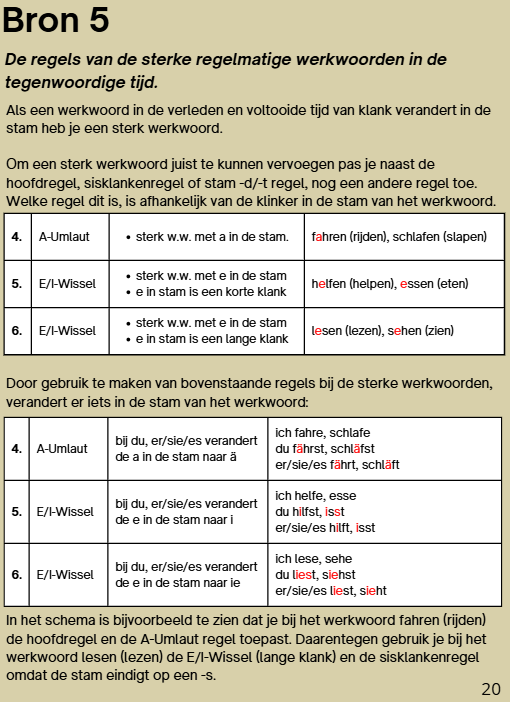 Bron voor leerdoel