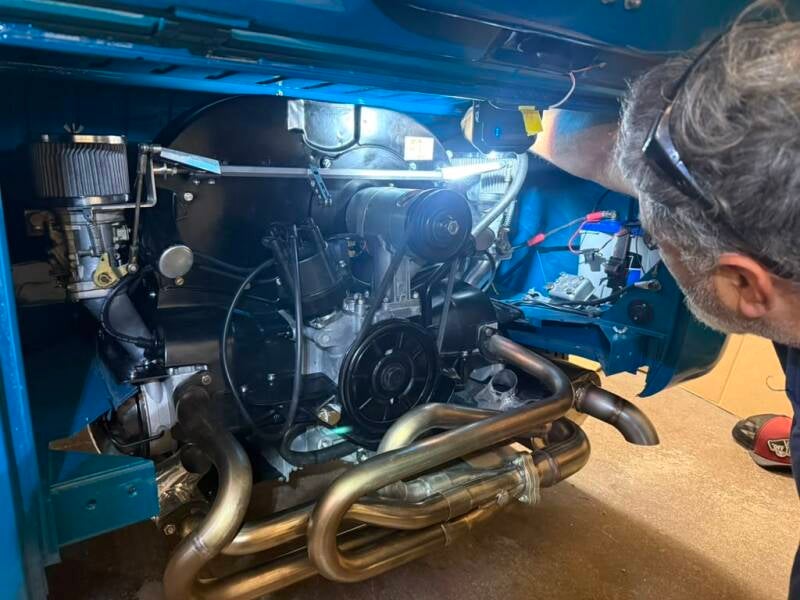 Engine is installed Raffle Bus 35