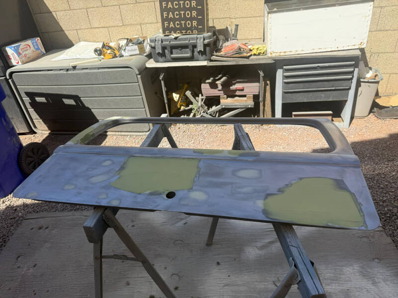 Back Hatch Door for Raffle Bus 35 - Arizona Bus Club