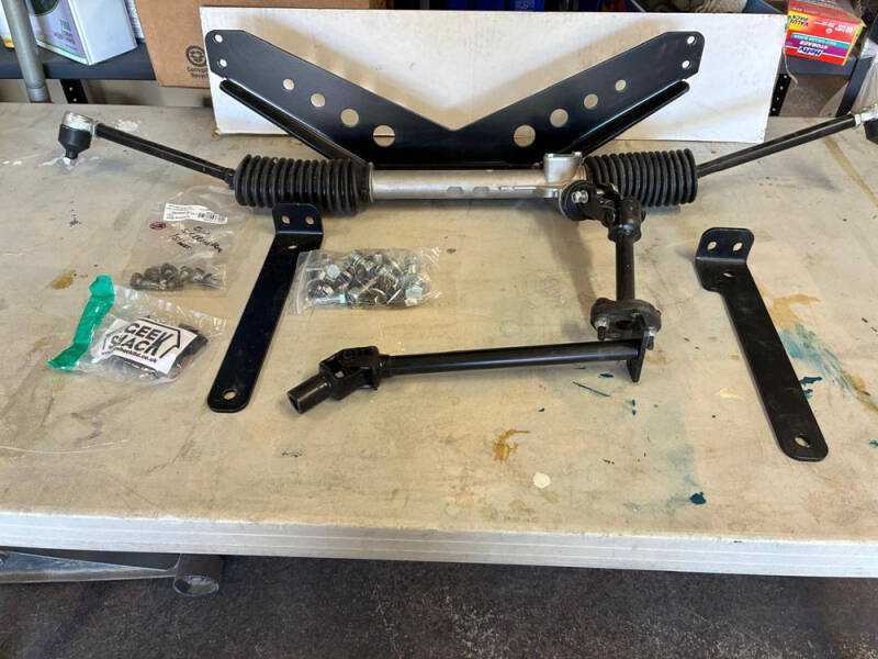 Rack & Pinon steering for the Raffle Bus 35 - Arizona Bus Club