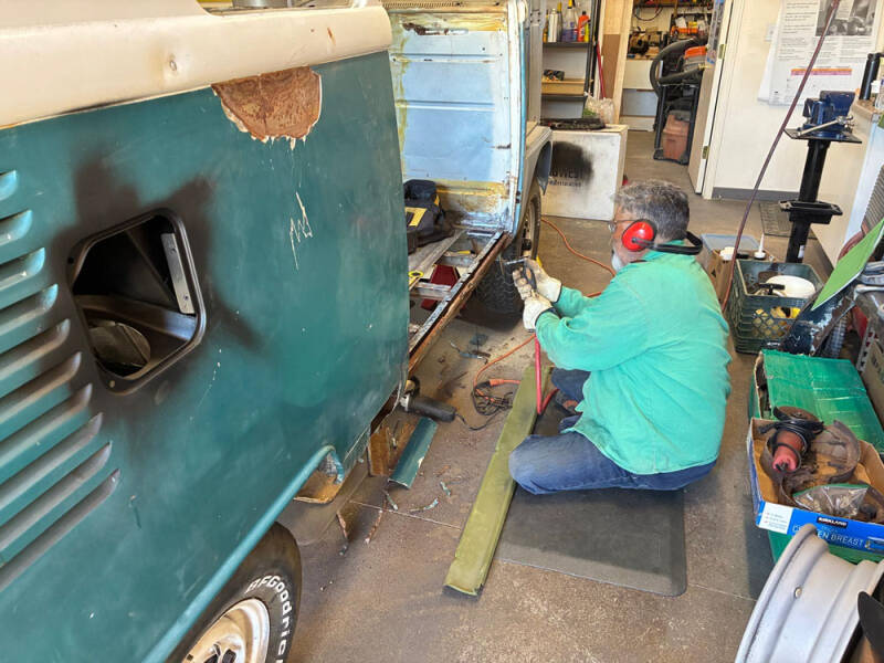 James working his magic.