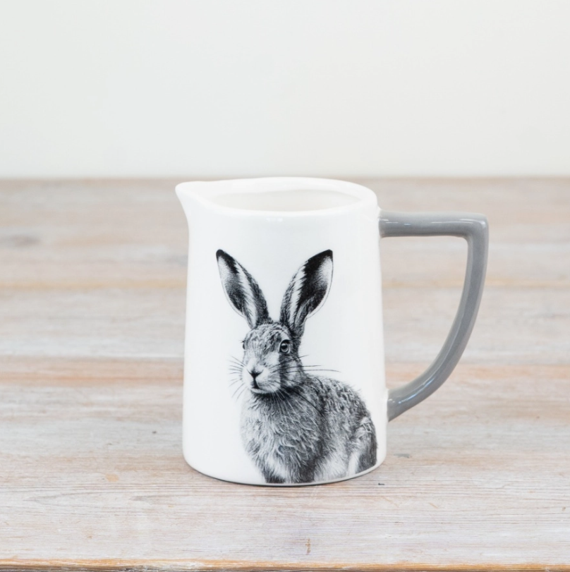 Glazed Hare Jug 11cm